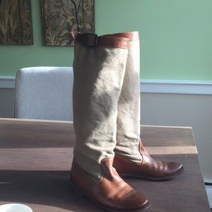 Rare Frye field boots